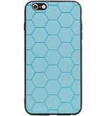 Hexagon Hard Case til iPhone 6 Plus / 6s Plus Blue