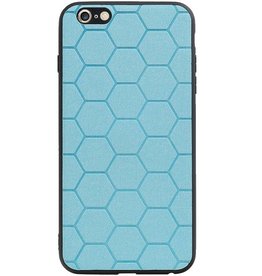 Étui rigide hexagonal pour iPhone 6 Plus / 6s Plus bleu