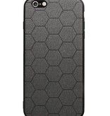 Hexagon Hard Case voor iPhone 6 Plus / 6s Plus Grijs