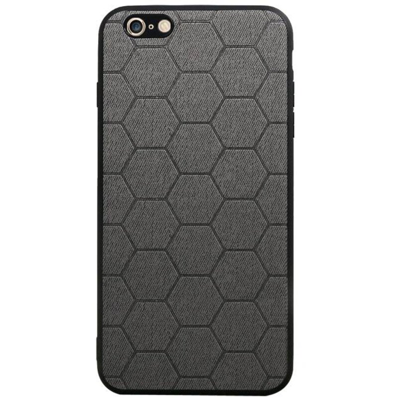 Étui rigide hexagonal pour iPhone 6 Plus / 6s Plus gris