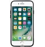 Étui rigide hexagonal pour iPhone 8 / iPhone 7, brun
