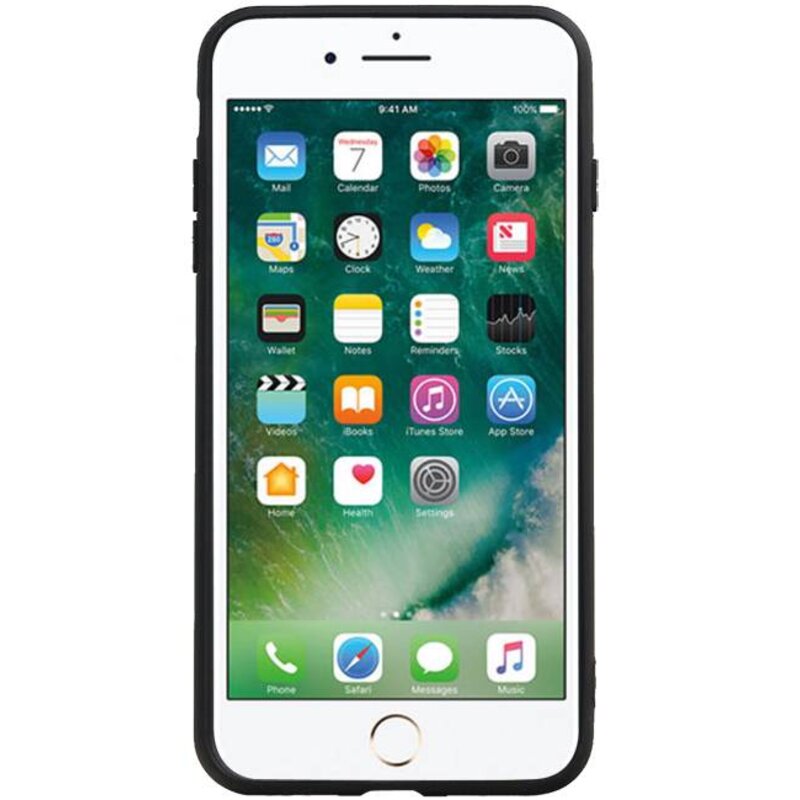 Étui rigide hexagonal pour iPhone 8 Plus / iPhone 7 Plus gris