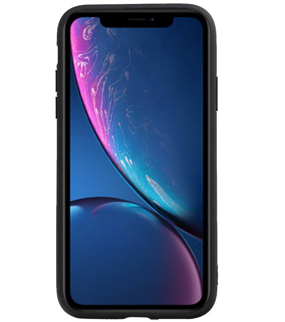 Hexagon Hard Case für iPhone XR Braun