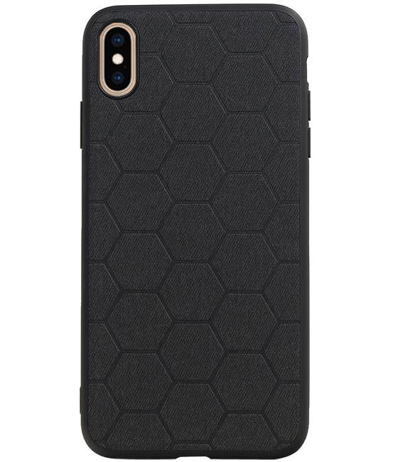 Hexagon Hard Case til iPhone XS Max Black