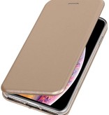 Schlankes Folio-Case für iPhone XS Max Gold