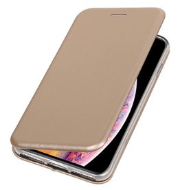 Funda Slim Folio para iPhone XS Max Gold