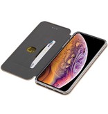 Schlankes Folio-Case für iPhone XS Max Gold