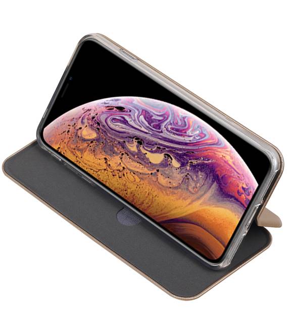 Etui Folio Slim pour iPhone XS Max Gold