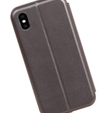 Etui Folio Slim pour iPhone XS Max Gris