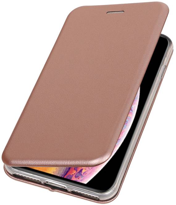 Etui Folio Slim pour iPhone XS Max Rose