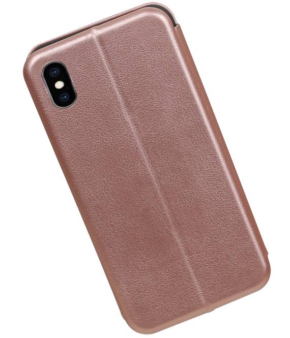 Etui Folio Slim pour iPhone XS Max Rose