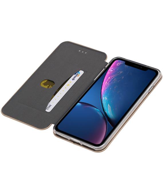 Slim Folio Case for iPhone XR Gold