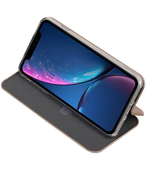 Slim Folio Case voor iPhone XR Goud