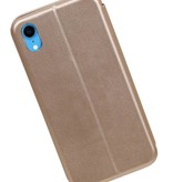 Funda Slim Folio para iPhone XR Gold