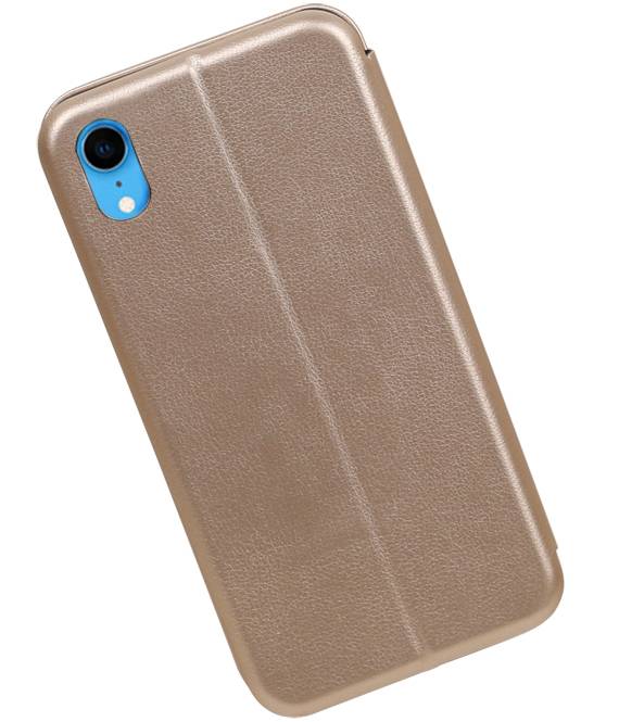 Funda Slim Folio para iPhone XR Gold