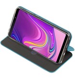 Etui Folio Slim pour Samsung Galaxy A9 2018 Bleu