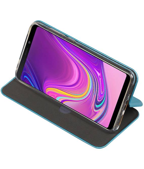 Etui Folio Slim pour Samsung Galaxy A9 2018 Bleu