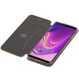 Etui Folio Slim pour Samsung Galaxy A9 2018 Gold