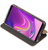 Etui Folio Slim pour Samsung Galaxy A9 2018 Gold