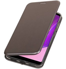 Custodia Folio sottile per Samsung Galaxy A9 2018 Grigio