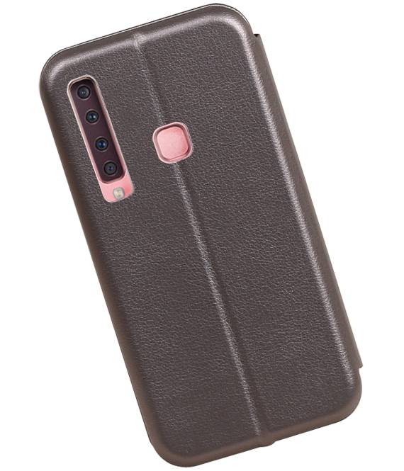 Schmales Folio-Case für Samsung Galaxy A9 2018 Grau