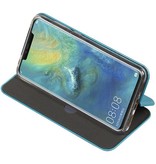 Etui Folio Slim pour Huawei Mate 20 Pro Bleu