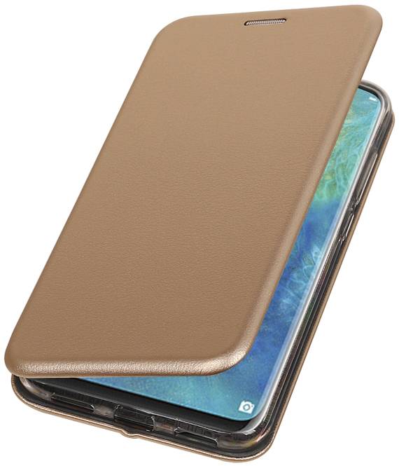 Slim Folio Taske til Huawei Mate 20 Pro Gold