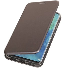 Etui Folio Slim pour Huawei Mate 20 Pro Gris