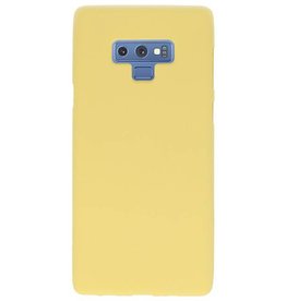 Color TPU Hoesje voor Samsung Galaxy Note 9 Geel