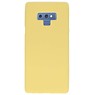 Farve TPU Taske til Samsung Galaxy Note 9 Gul