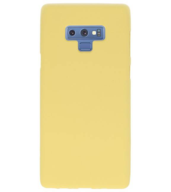 Funda TPU Color para Samsung Galaxy Note 9 Amarillo