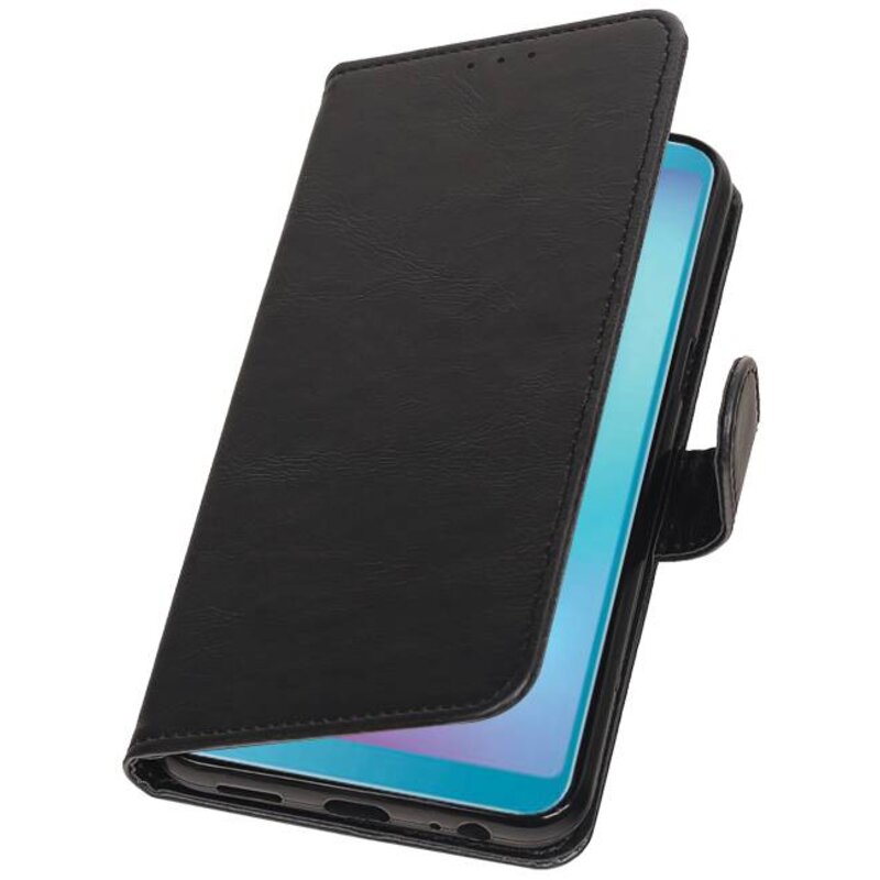 Pull Up Bookstyle for Samsung Galaxy A6s Black