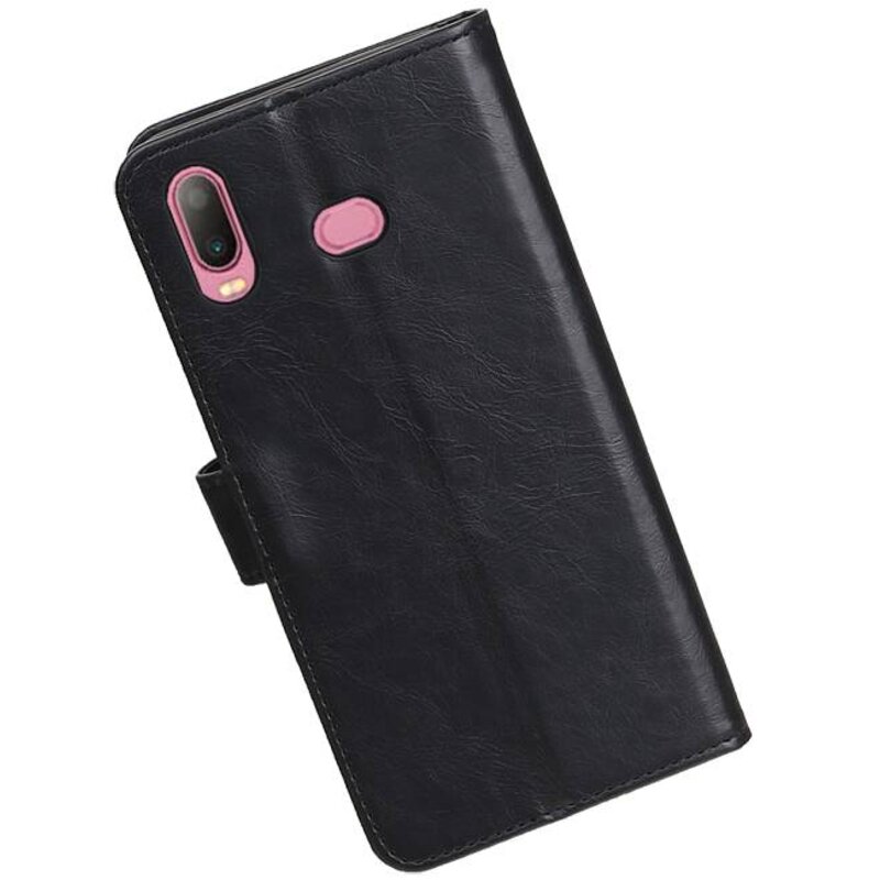 Pull Up Bookstyle for Samsung Galaxy A6s Black
