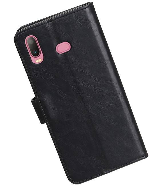 Style de livre Pull Up pour Samsung Galaxy A6 Noir