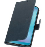 Pull Up Bookstyle pour Samsung Galaxy A6s Bleu