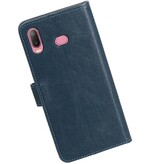 Pull Up Bookstyle for Samsung Galaxy A6s Blue