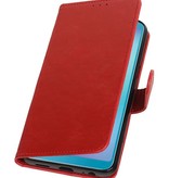 Pull Up Bookstyle pour Samsung Galaxy A6s Rouge