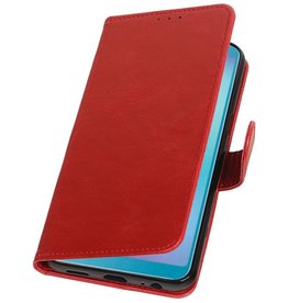 Pull Up Bookstyle pour Samsung Galaxy A6s Rouge