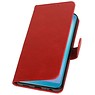 Pull Up Bookstyle for Samsung Galaxy A6s Red