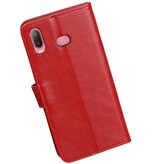 Pull Up Bookstyle per Samsung Galaxy A6s Red