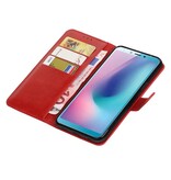 Pull Up Bookstyle for Samsung Galaxy A6s Red