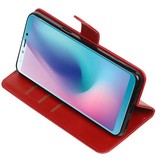 Pull Up Bookstyle para Samsung Galaxy A6s Red