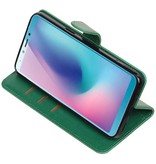 Pull Up Bookstyle for Samsung Galaxy A6s Green