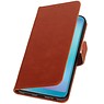 Pull Up Bookstyle for Samsung Galaxy A6s Brown