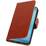Pull Up Bookstyle per Samsung Galaxy A6s Brown