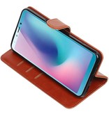 Pull Up Bookstyle für Samsung Galaxy A6s Brown