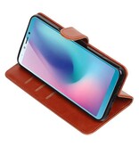 Pull Up Bookstyle para Samsung Galaxy A6s Marrón