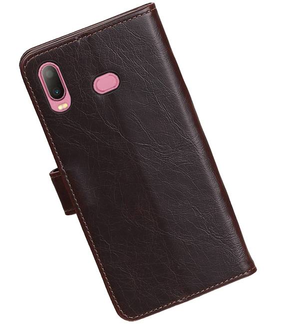 Pull Up Bookstyle for Samsung Galaxy A6s Mocca