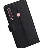 Pull Up Bookstyle pour Samsung Galaxy A9 2018 Noir