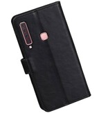 Pull Up Bookstyle pour Samsung Galaxy A9 2018 Noir